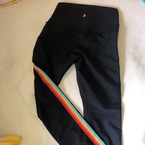 Spiritual Gangster Rainbow Side Leggings
